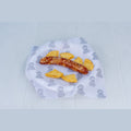 Chorizo con arepa